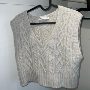 ZARA CROCHET VEST